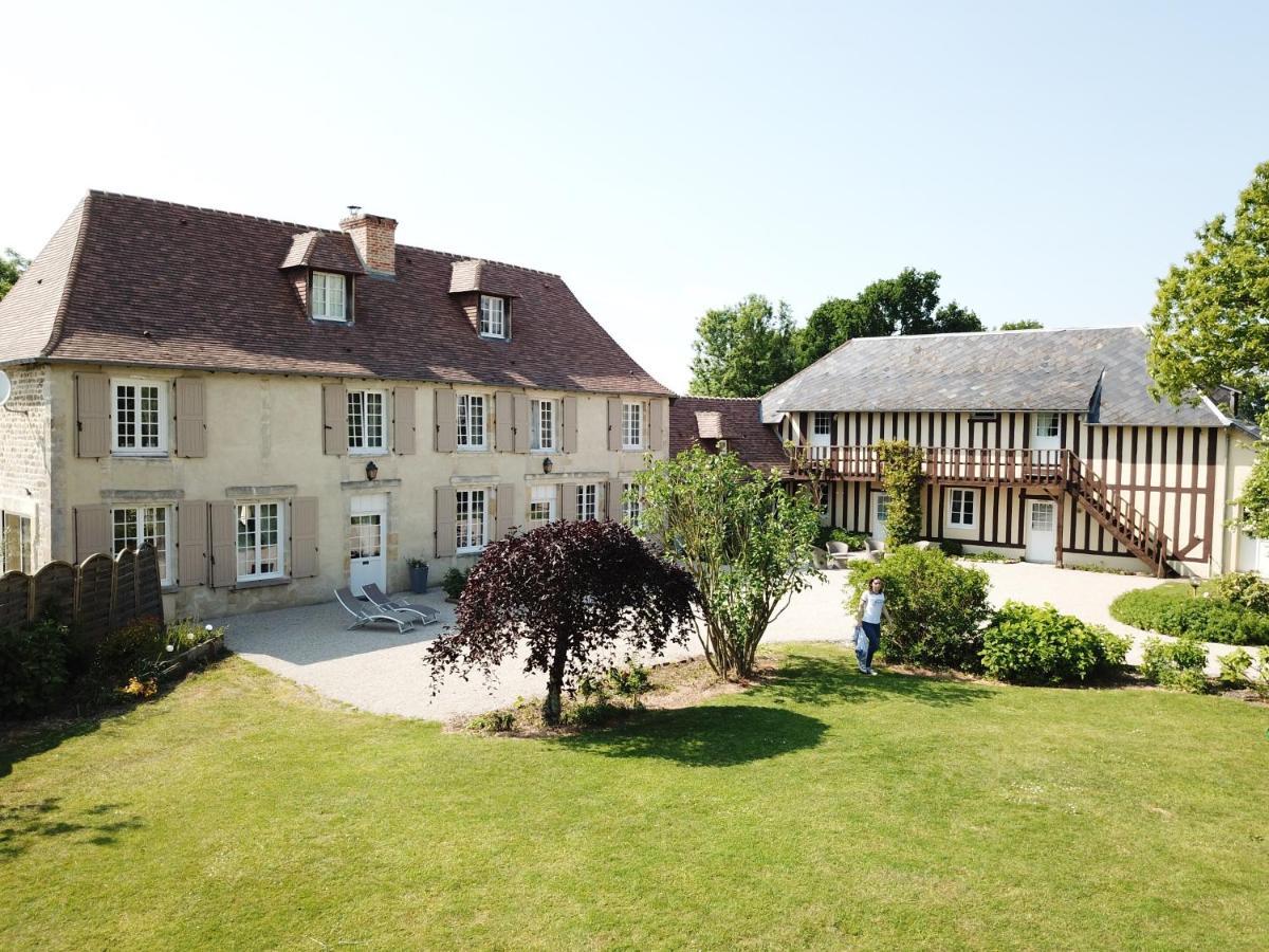 Hotel Les Marronniers Cambremer Exterior foto
